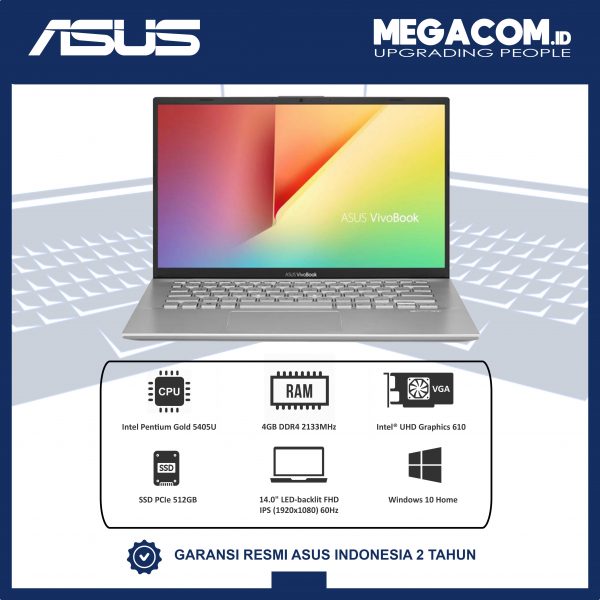 Asus A412FA-EK54051IPS Silver