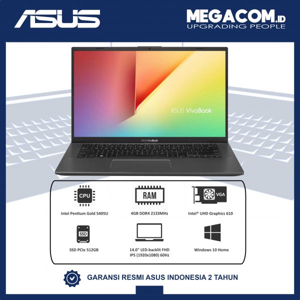Asus A412FA-EK54052IPS Grey