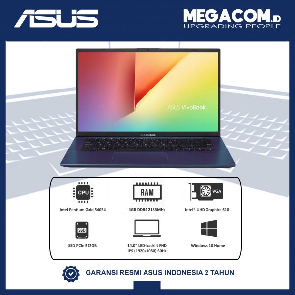 Asus A412FA-EK54053IPS Blue