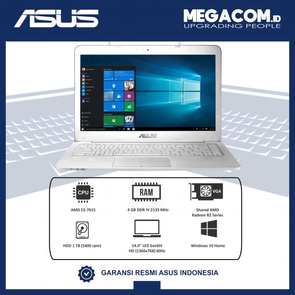 Asus E402YA-GA201T White