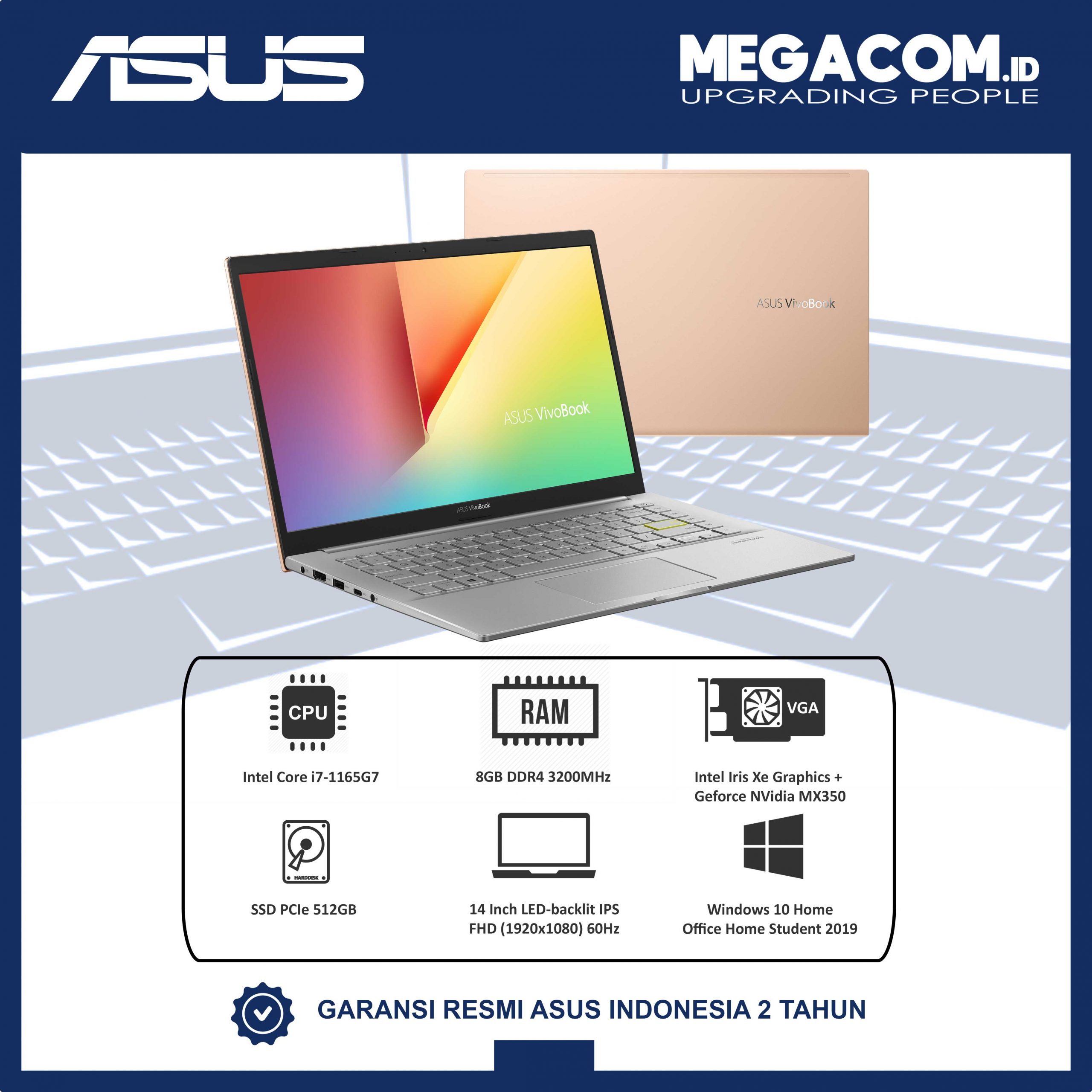 K413EQ-EB753TS Hearthy Gold Asus K413EQ-EB753TS