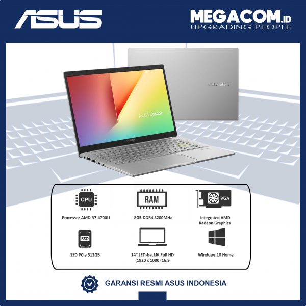 Asus VivoBook M433IA-EB703TS Silver
