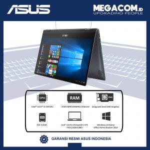 Asus VivoBookFlip TP412FA-VIPS551 Grey [i5-10210U | RAM 8GB | SSD 512GB | Win | OHS]